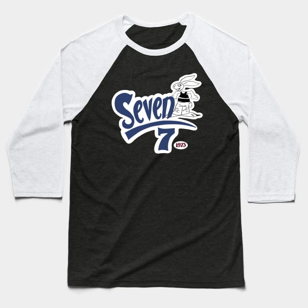 Seven! Baseball T-Shirt by ThirteenthFloor